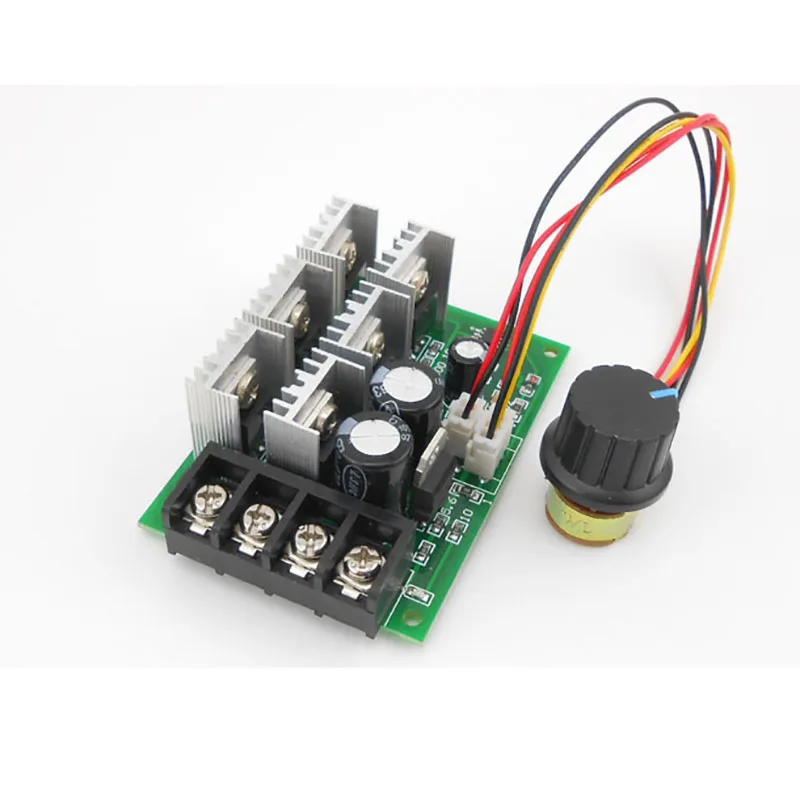 

DC 9V-55V 9/12/24/36/48/55V 40A Motor Speed Controller ZW40 Electric PWM Speed Control Regulator With Reversible Switch