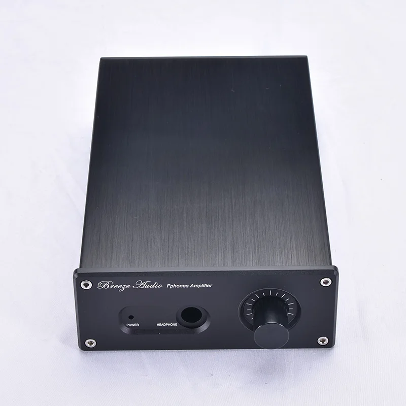 BZ1506 All Aluminum Headphone Amplifier Chassis Amp Audio Enclosure Headphone Case DIY Box 155*60*231MM