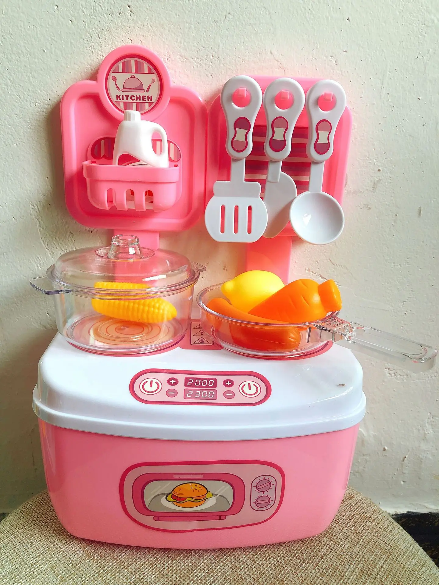 Diyままごとのおもちゃの少年少女のための食品プレイ歯科医師セットツールキット台所用品調理おもちゃを再生するふり子供のための