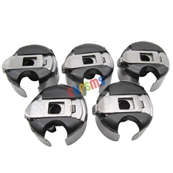 5PCS #BC-DB1-NBL-C Carbon Fiber BOBBIN CASES FOR JUKI BROTHER SINGER Single Needle Sewing