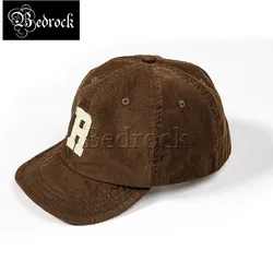 black Baseball cap men and women couple hat vintage corduroy sports hat Amekaji coffee casual caps