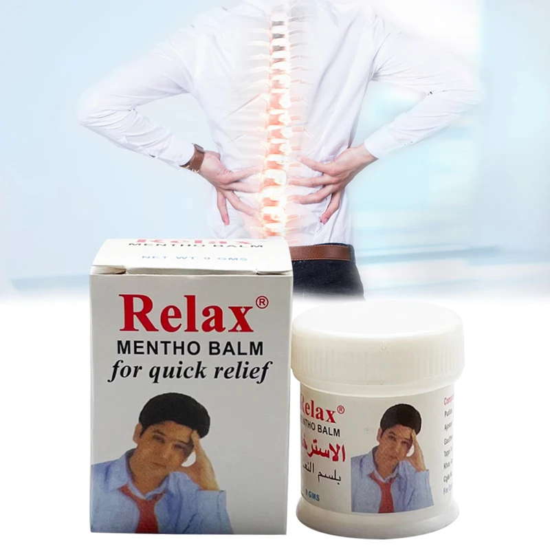 

Relax Mentho Balm Insect Bites Extra Strength Quick Relief From Headaches,Backaches,Joints Joint Body Pain Thailand Painkiller