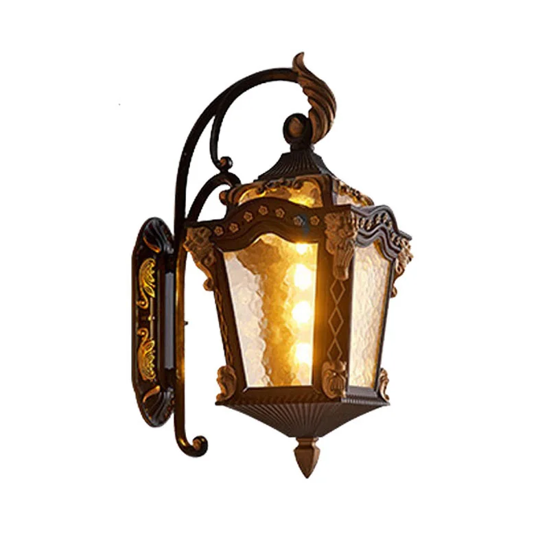 

Retro Outdoor Wall Light Exterior Sconce Night Lighting for Villa Garden Doorway Patio Vintage Porch Lamp E27 Waterproof