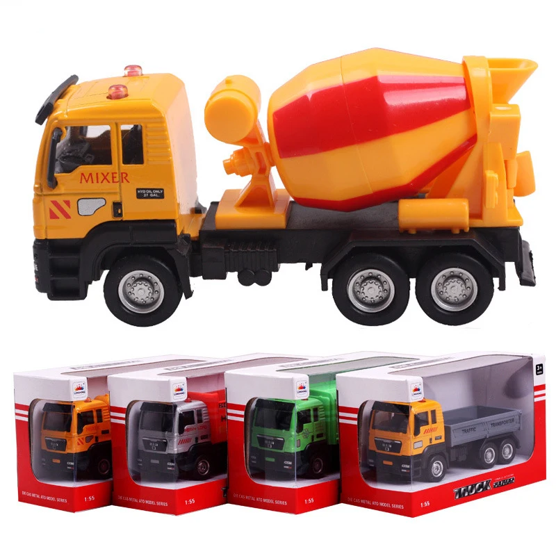 NEW  carrier vehicle garbage truck agitator truck fire fighting truck  car transport vehicle model toy gift for boy children