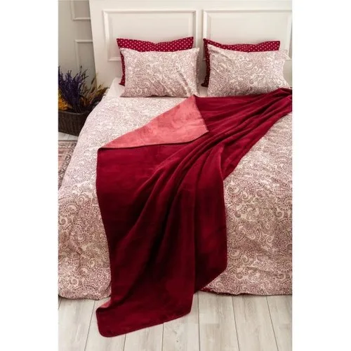 Favore Casa Comfort Cotton Single Blanket 150 X200 cm Burgundy