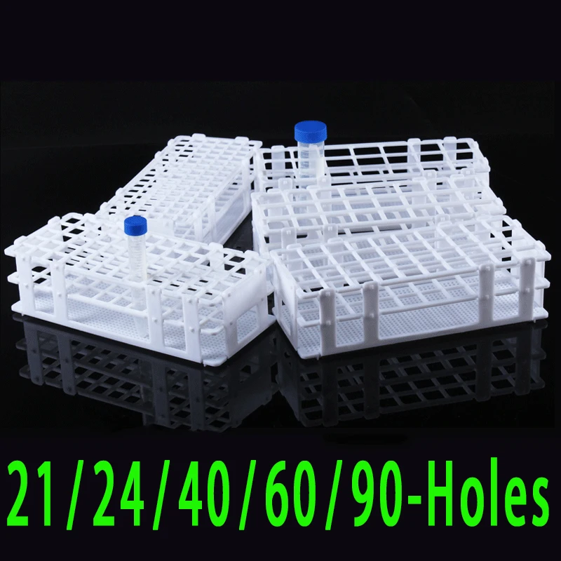 

Plastic Centrifuge Tube Rack Multi-Function Tube Rack Colorimetric Tube Rack , Suitable For 12 15 20 25 30mm Test Tube , 1piece