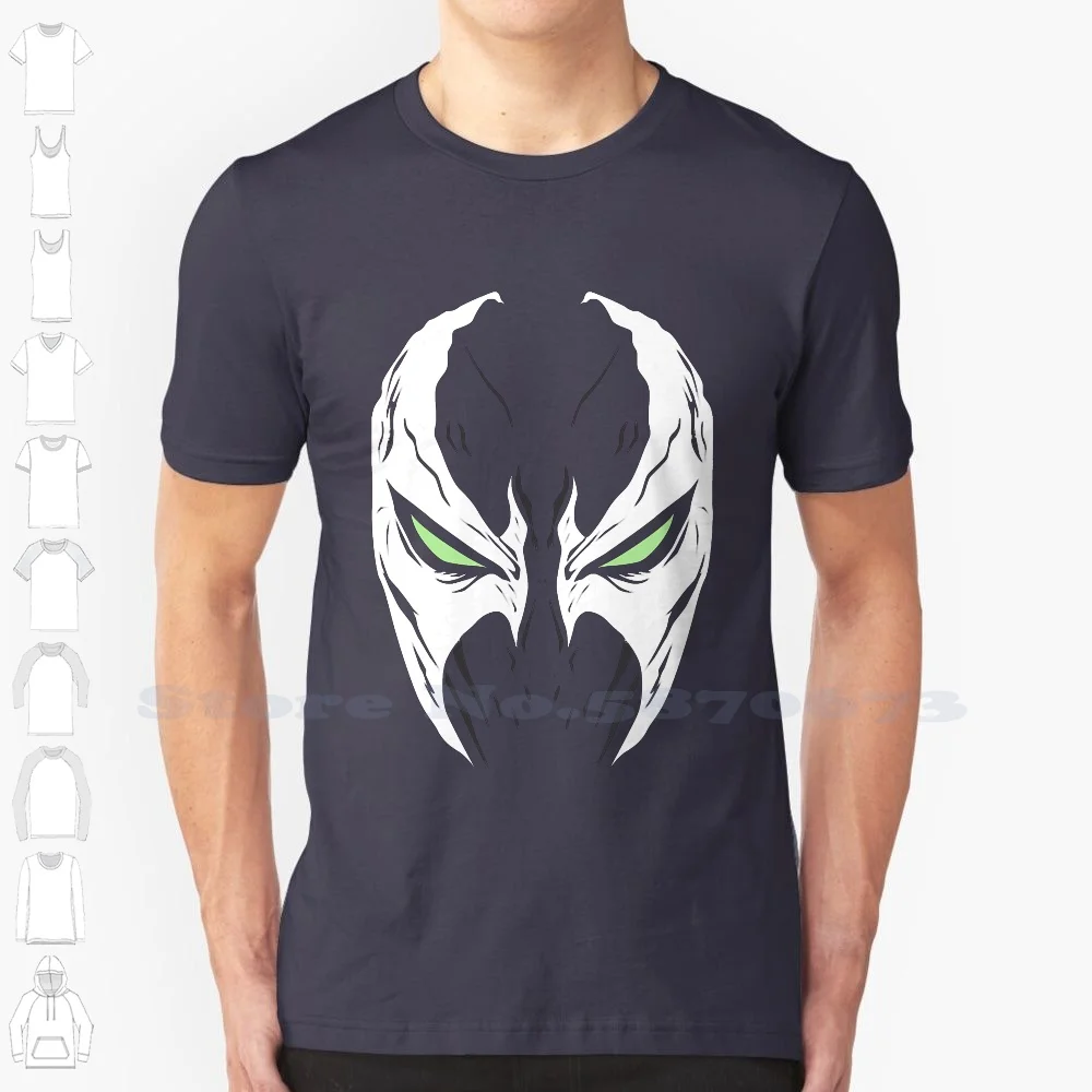 Mask 100% Pure Cotton T-Shirt Comic Books Comics Hell Horror Retro Design Superhero Todd Mcfarlane Violator Art Comic