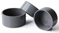 3pcs 50mm inside diameter plug PVC water supply pipe cap cover sleeve duct stuffy vessel caps covers plastic sleeves gray color