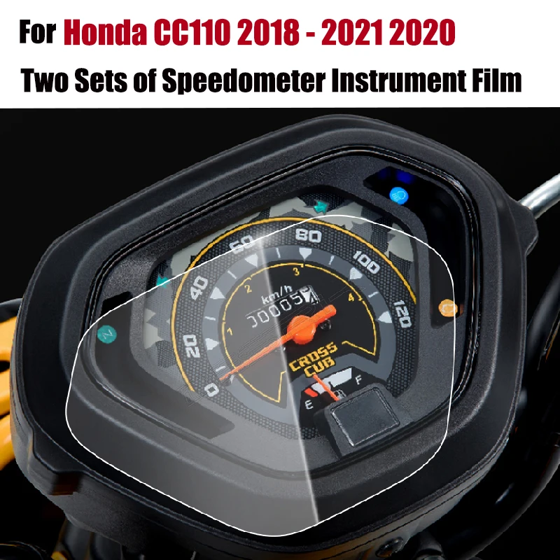 Motorcycle Accessories Cluster Scratch Dashboard Protection Instrument Film screen for Honda Cross Cub CC 110 CC110 2018-2021