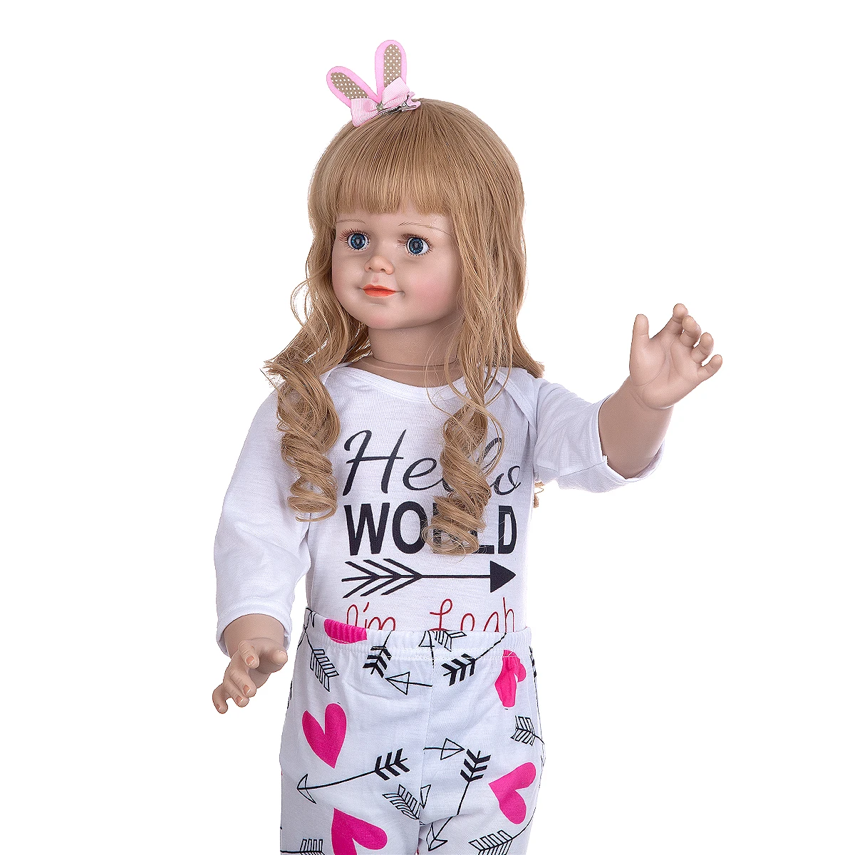 bebes doll with 78cm Newborn Doll Silicone Realistic Baby Kid vinyl Together Play Dress Up Doll Bath For Kid Playmate Gift