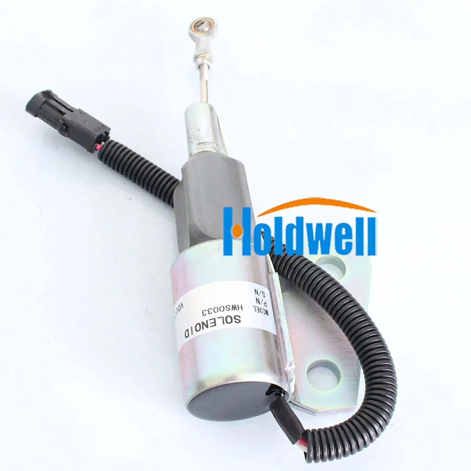 Holdwell Cummins 4BT Enigne Syncro Start Shut Down Solenoid 3991168 24Vdc for Case