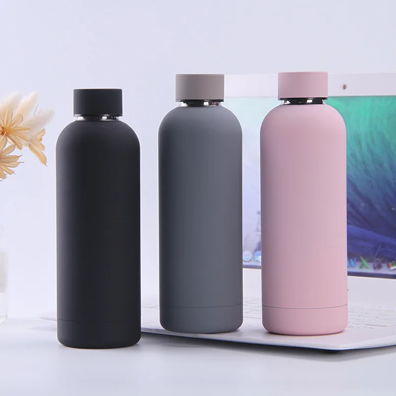 

New Style Vacuum Flask Stainless Steel Portable Thermos Teacup Water Bottle Big Belly Cup Drink Bottle Outdoor Sports Mug