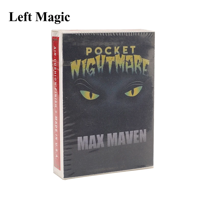 Pocket Nightmare By Max Maven - Magic Tricks Stage Close-Up Magic Fun Mentalism Illusion Gimmicks Props Accessories