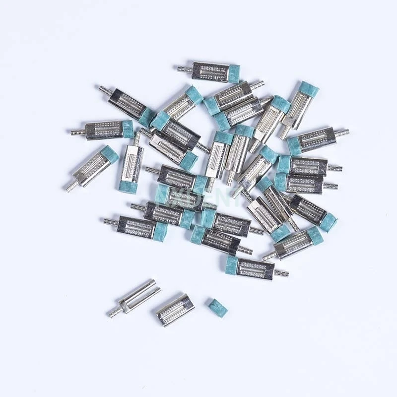 New 500pcs/bag Dental Double Twin Master Pins with Sleeves Lab Stone Model Work Use with Pindex Dental Lab Dowel Pin tool