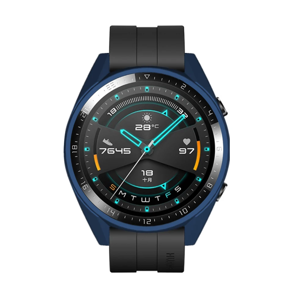 FIFATA TPU ซิลิโคนป้องกันกรณีสำหรับ HUAWEI WATCH GT/GT 2 สมาร์ทนาฬิกาสำหรับ huawei GT/GT2