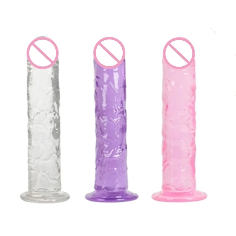 Realistic Dildo With Suction Cup Huge Jelly Dildos Sex Toys for Woman Men Fake Dick Big Penis Anal Butt Plug Erotic Sex Shop