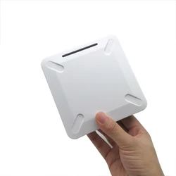 LK-R11 Plastic Wireless Router Distribution Enclosure Box Antenna Plastic Electronics Control Housing 120x120x25mm