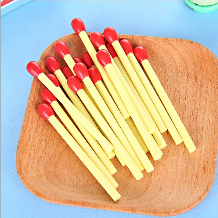 20 PCS South Korean Stationery Small Match Ballpoint Pen Mini Cute Student Prize Online Gift Promotion Products