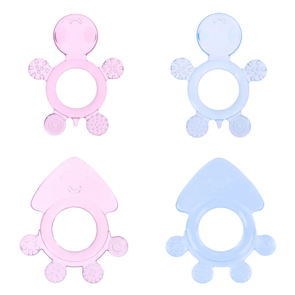 

1 PC Safety Baby Teether Toys Kids Food Grade Silicone Soother Baby Teething Chewable Pacifier Teethers nipple bites