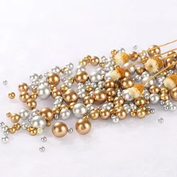 Mix Size 3-8mm Colorful No Hole Round ABS Imitation Pearls Beads For Jewelry Making Handmade DIY Necklace Bracelet Accessories