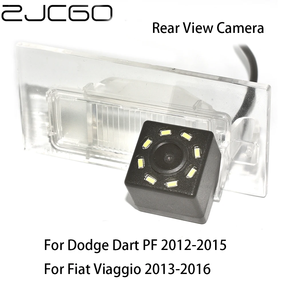 

ZJCGO HD CCD Car Rear View Reverse Back Up Parking Night Vision Waterproof Camera for Dodge Dart PF for Fiat Viaggio 2012~2016