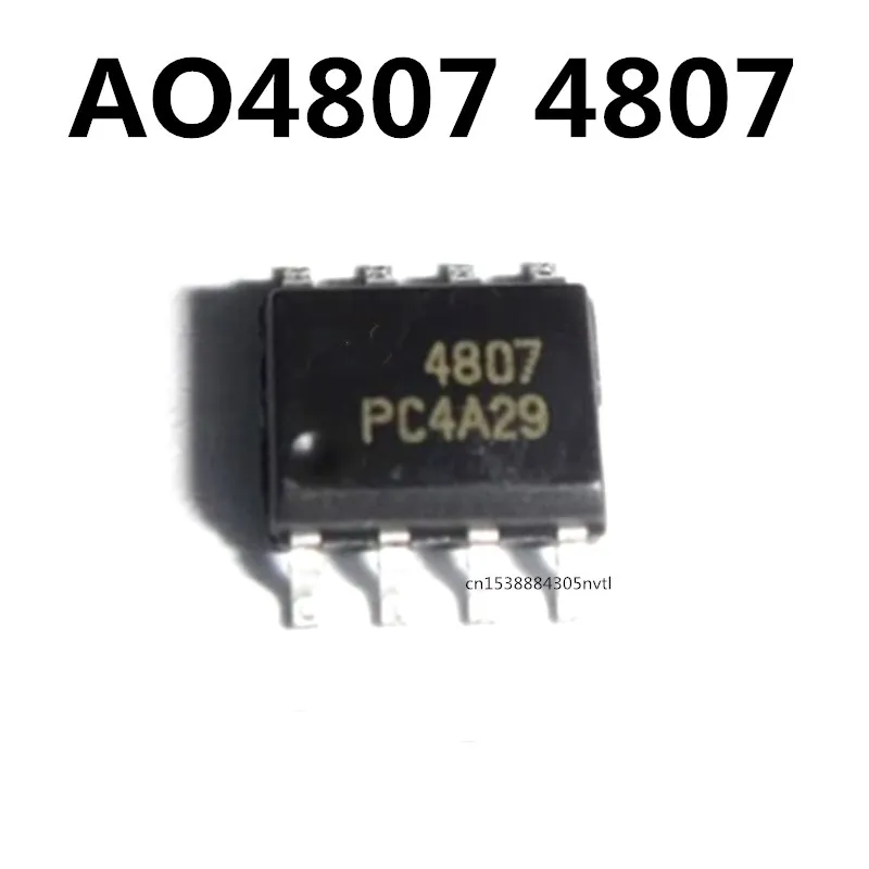 Original 10pcs/ AO4807 4807 SOP8 6A 30V