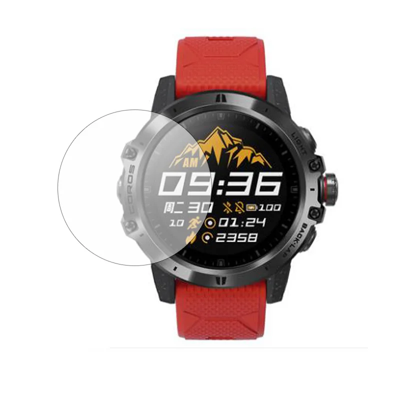 3 Buah Karet Lembut Clear Film Pelindung untuk Coros APEX PRO/Vertix Watch GPS Sport Smartwatch Penutup Pelindung Layar (Bukan Kaca)