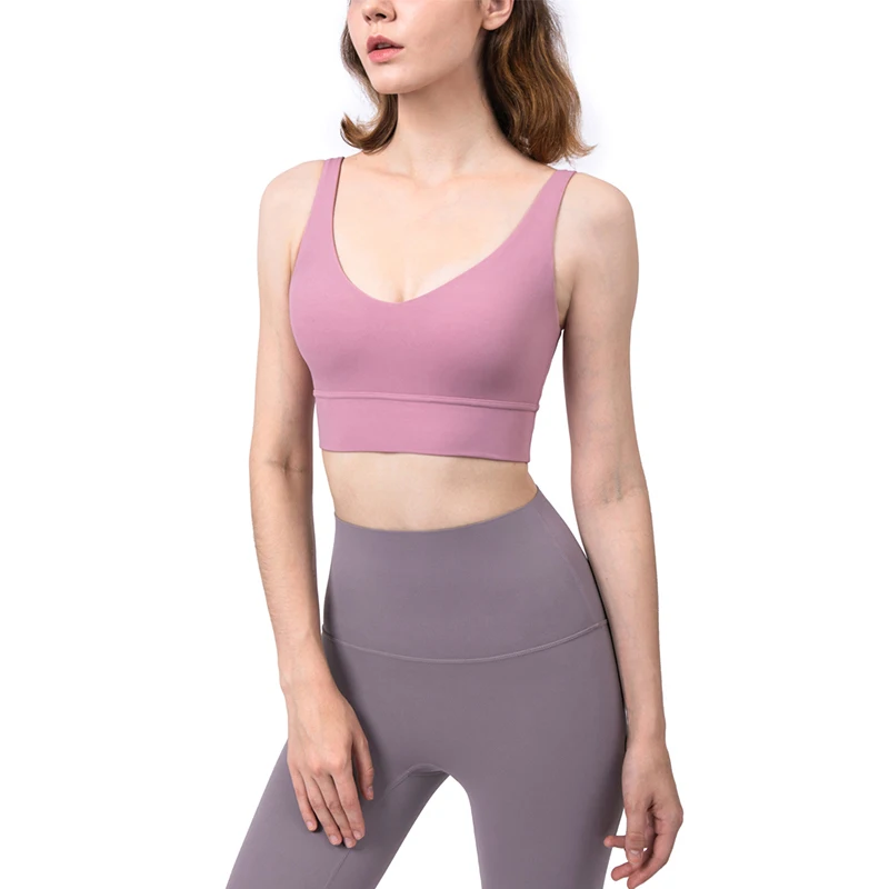 Vnazvnasi New Arrival Sports Bras Woman Yoga Top Push Up Bra Quick Dry Fitness Tops Soft And Breathe Outdoor Sportswear Tank Top