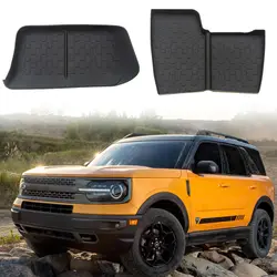 Central Console Storage Box Non-slip Pad Mat 2pcs For Ford Bronco Sport 2021-22