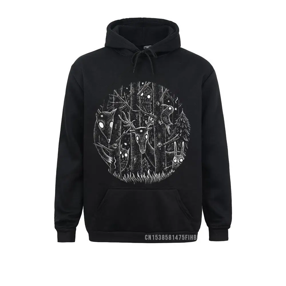 

Scary Funny Animals In The Woods Alternative Gothic Tee Hoodie VALENTINE DAY Hoodies Outdoor New Coming Unique Sweatshirts