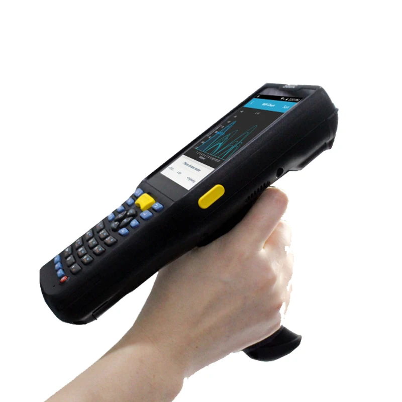 Large Warehouse Use 4 Inch PDAs Super Long Distance 15M Barcode QR Code Scanner 3GB+16GB Android 9.0 OS 4G WIFI BT