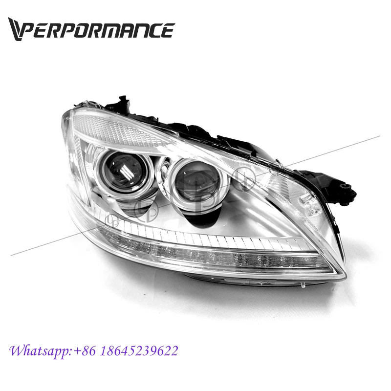 W221 reflektor dla klasy s S63 S65 S500 S400 starego do nowego lampa czołowa W221 aktualizacji przednie światła LED