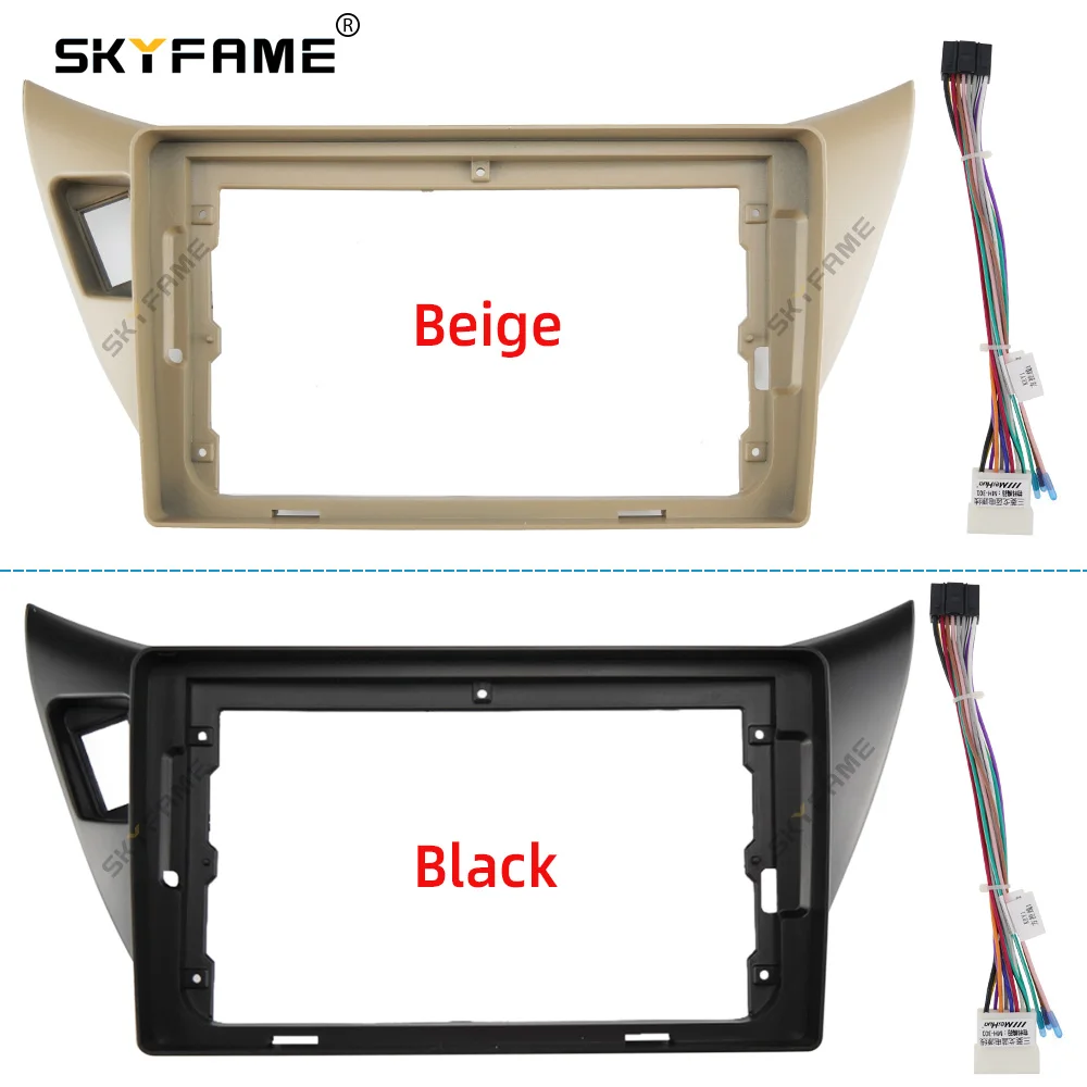 SKYFAME Adattatore per fascia per telaio auto Kit pannello di montaggio per cruscotto radio Android per Mitsubishi Lancer IX GLX