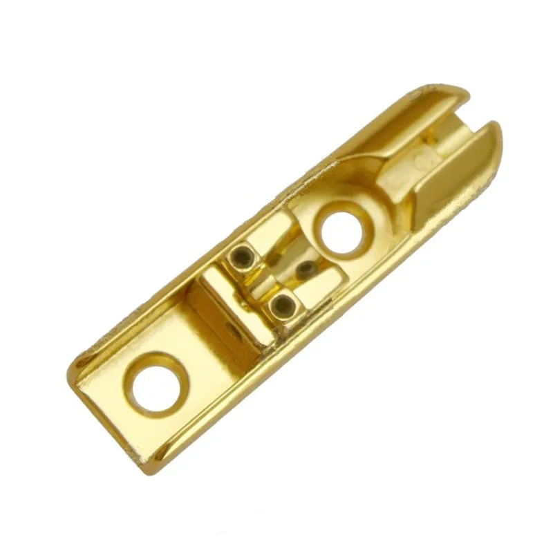 Ein Satz von 4 goldenen Aingle 4-saitigen Bassgitarren-Brücken, individuelle Brücken für E-Bass, Zubehörteile – Detail 5