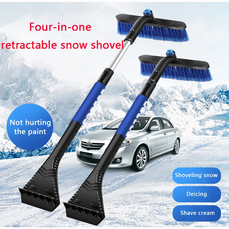 

High Quality Car Vehicle Retractable Snow Brush Truck Ice Scraper Removal Tool Scraping Snow Shovel For SUV/MPV