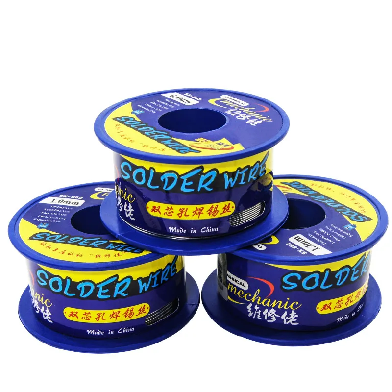 MONTEUR SX-862 Rosin Core Soldeer 60g 0.3/0.4/0.5/0.6/0.8/1.0/ 1.2mm Laag Smeltpunt Lassen Tin Draad BGA Solderen Gereedschap