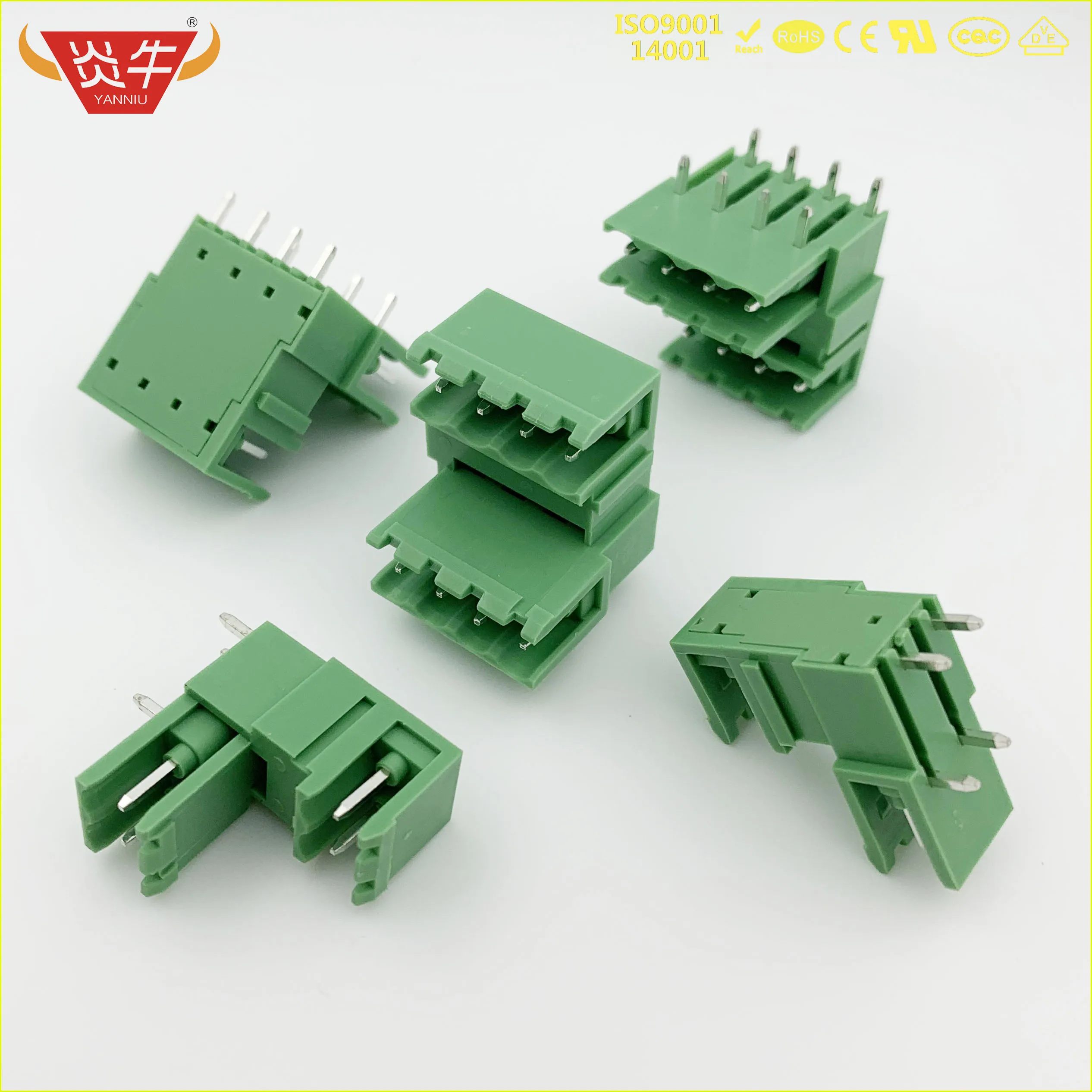 

50Pcs KF2EDGRT 5.08 2P ~ 12P PCB CONNECTOR PLUG-IN TEMINAL BLOCK 2EDGRT 5.08mm 4PIN ~ 24PIN MDSTB 2,5 G 1762062 PHOENIX CONTACT