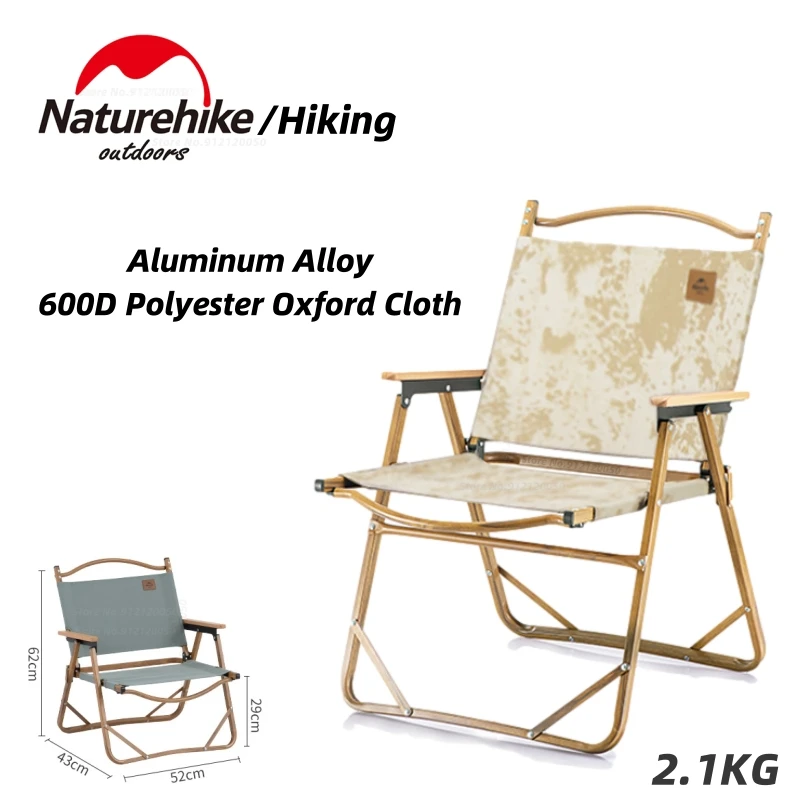 

Naturehike MW02 Outdoor Camping Chair Travel Ultralight Folding Superhard High Load Portable Beach Picnic Seat Fishing Chair