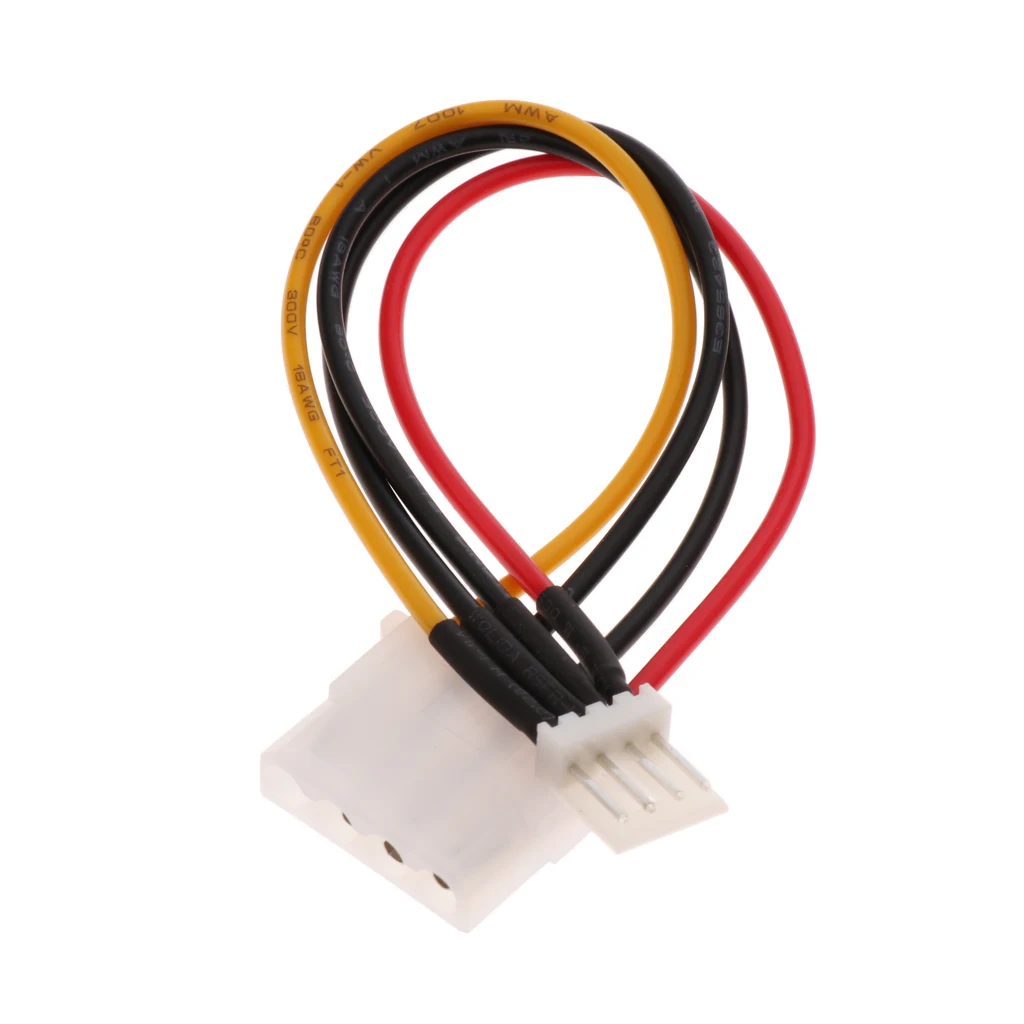 Computer PC Floppy Sticks Stecker Cord 4-Pin zu 4Pin Männlichen zu Weiblichen Adapter