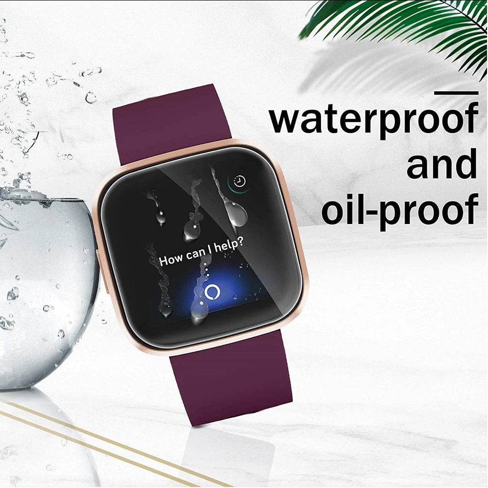 1/2/3/5pcs Ultra thin HD Screen Protector For Fitbit Versa 2 Explosion-proof Hard Protective Film For Versa 2(Only film)