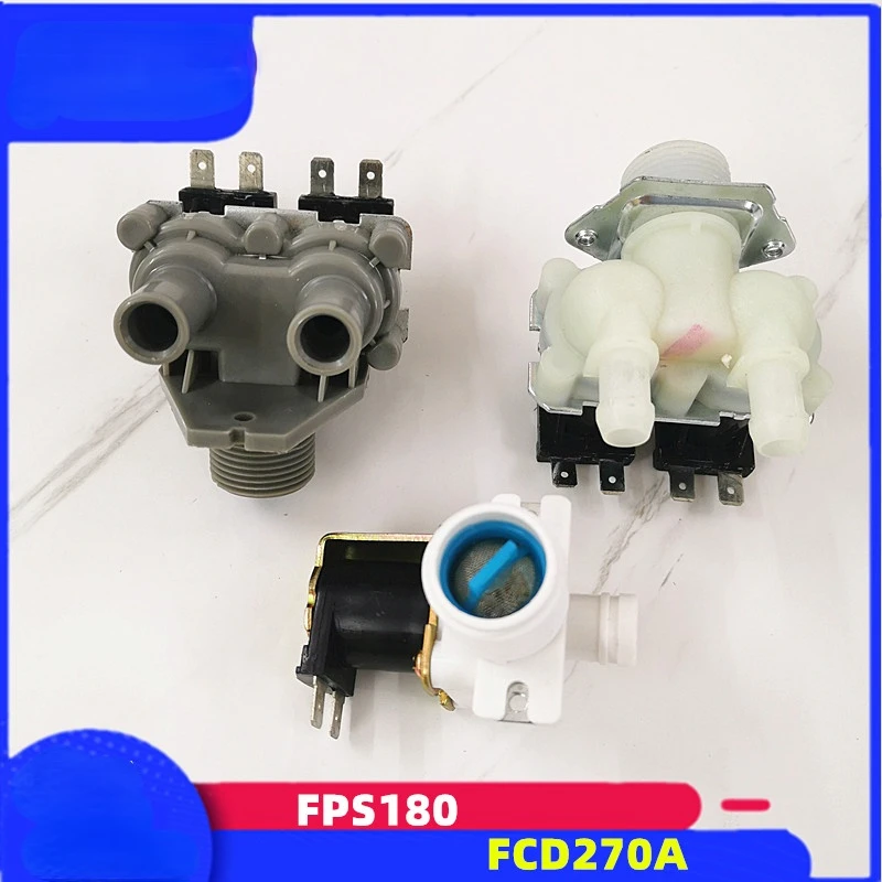 FCD270A FPS180 Front-loading washing machine water inlet valve water inlet solenoid valve washer water valve replacement