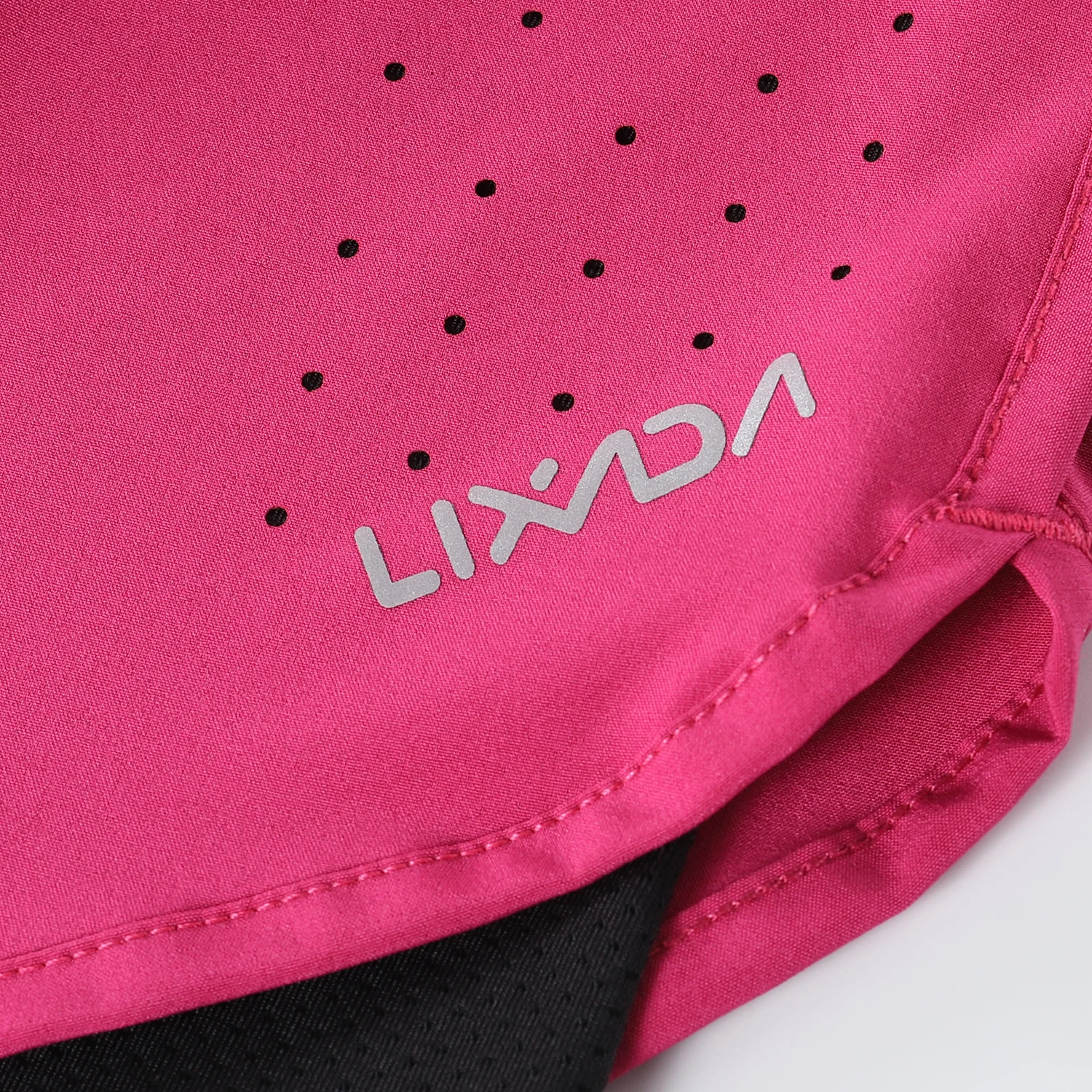 Lixada Women 2 In 1 Running Shorts Elastic Waist Running Tight Yoga Short Woman Sports Short Pink Gym Fitness Shorts Sportswear