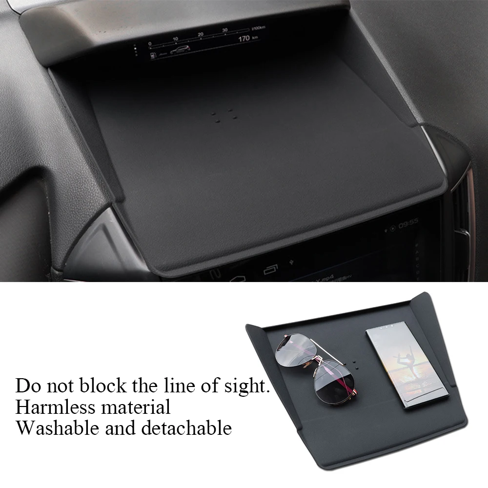 Car Anti-Slip Phone Holder Pads Silicone Non-slip Dashboard Mats For Subaru Forester XV 2019 2020 2021 Interior Accessories New image 4