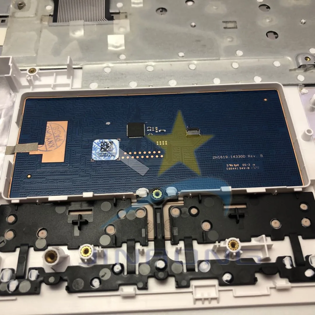 934116-001 Original  17-BS010NR Notebook Top Cover, CHAMPAGNE ROSE with Keyboard