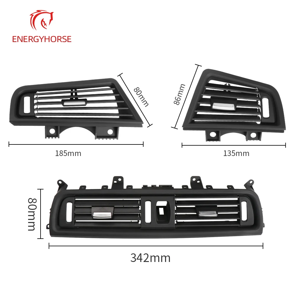 Right Hand Driver Center Console Fresh Air Conditioning AC Vent Grille Outlet With Chrome For BMW F10 F11 5 Series 64229166888