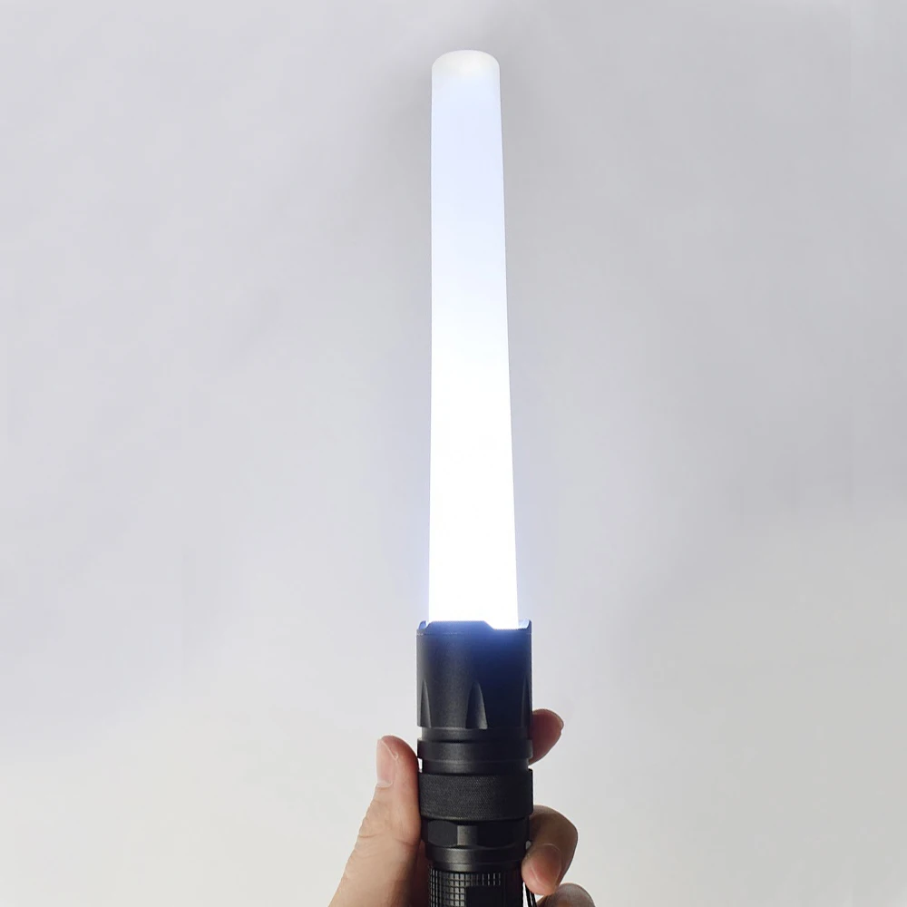 4 in 1 Multicolor Zoom Led White/Red/Green/Blue Lighting Flashlight Outdoor Hunting Photographic Selfie Hiking Camping Totch