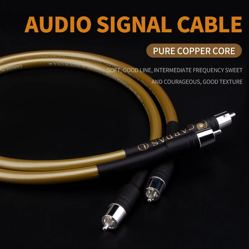 

Интерконнектор Hifi для аудиоколонок, кабель RCA высокого качества, 1 пара, OFC, медное покрытие, серебристый 2RCA to2, аудиокабель RCA, линейный провод
