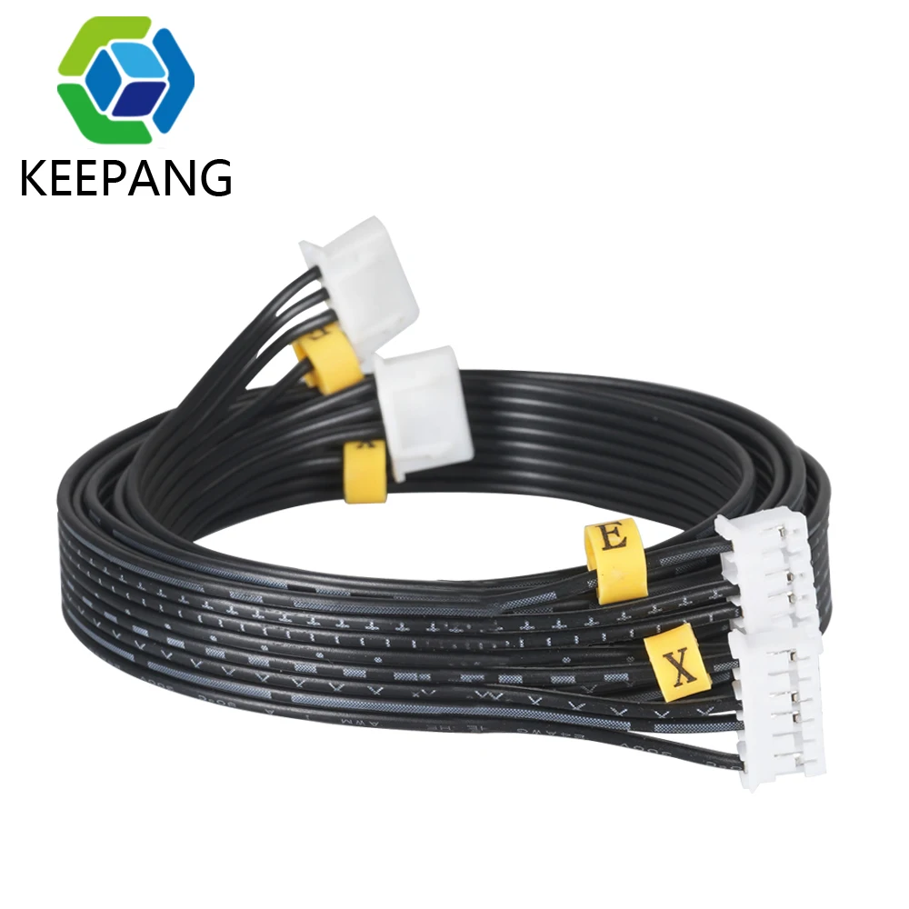 KP3S 3D Printer XE YZ axis Cable Stepper Motor wires 42 Stepper Motor line Double X Y E Z-axis Cables