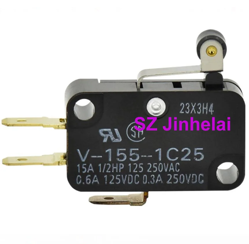 5pcs Authentic Original Omron Micro Switch V-155 156 165-1C25 1A5 1A5-T V-15-1B5