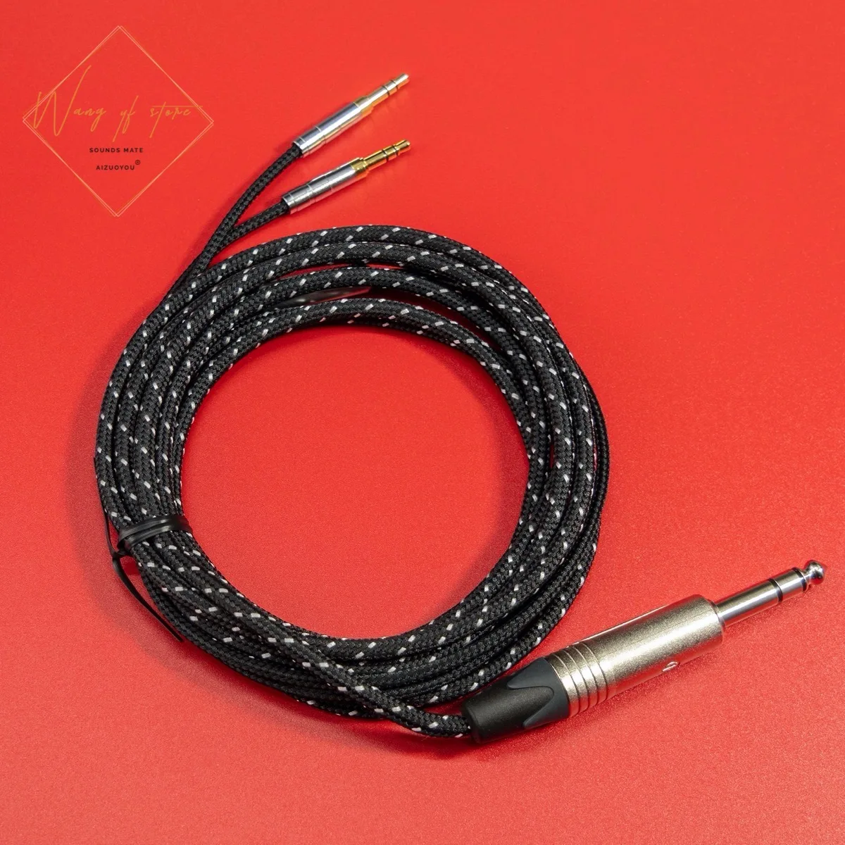 

Hifi Balanced Audio Cable For Beyerdynamic T1 T1 II T1 III 2nd 3rd Headphone Neutrik 6.3mm 6.35 mm 1/4" Plug 1.2M